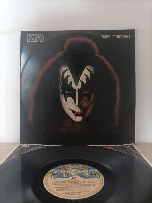Lp Vinil Kiss Gene Simmons Com Encarte