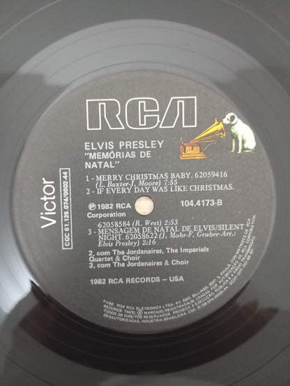 Lp Vinil Elvis Presley Memórias de Natal Com Encarte
