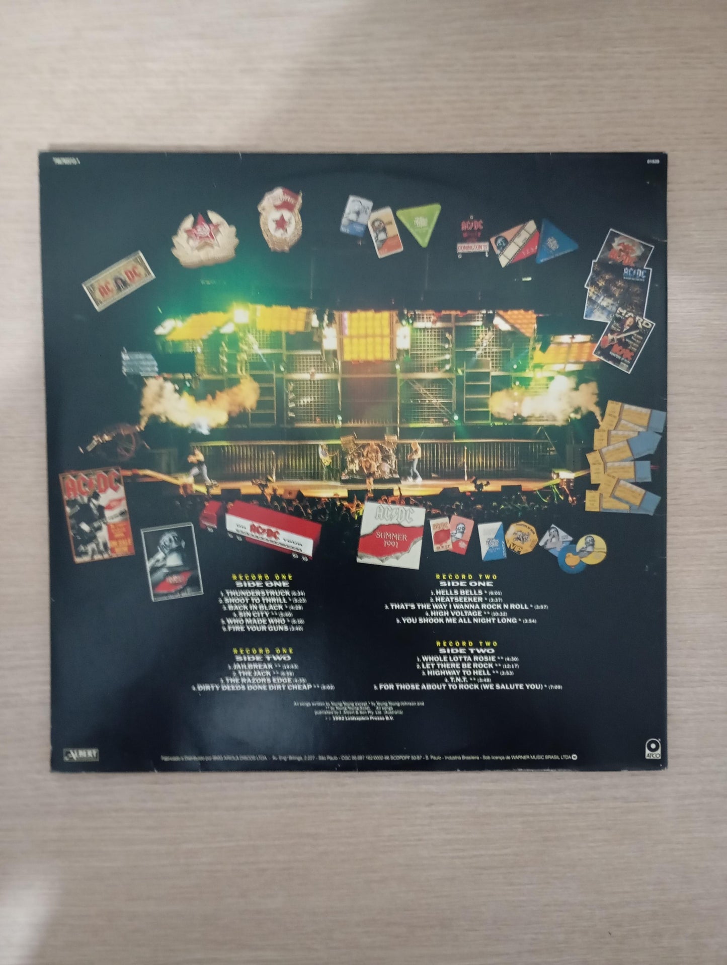 Lp Vinil AC/DC Live Duplo