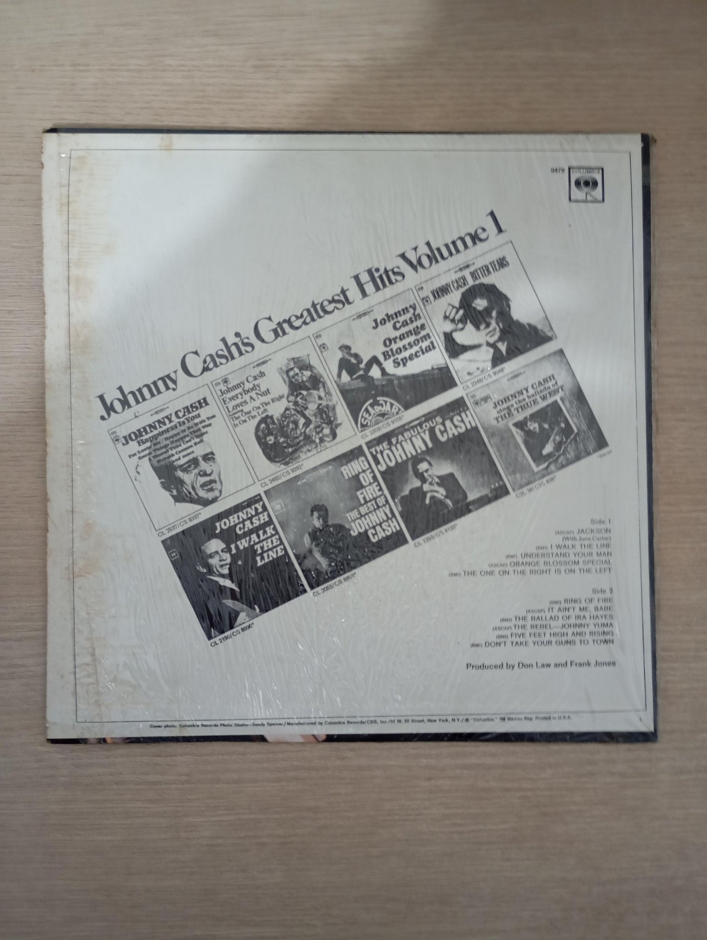 Lp Vinil Johnny Cash Greatest Hits Volume 1 Importado