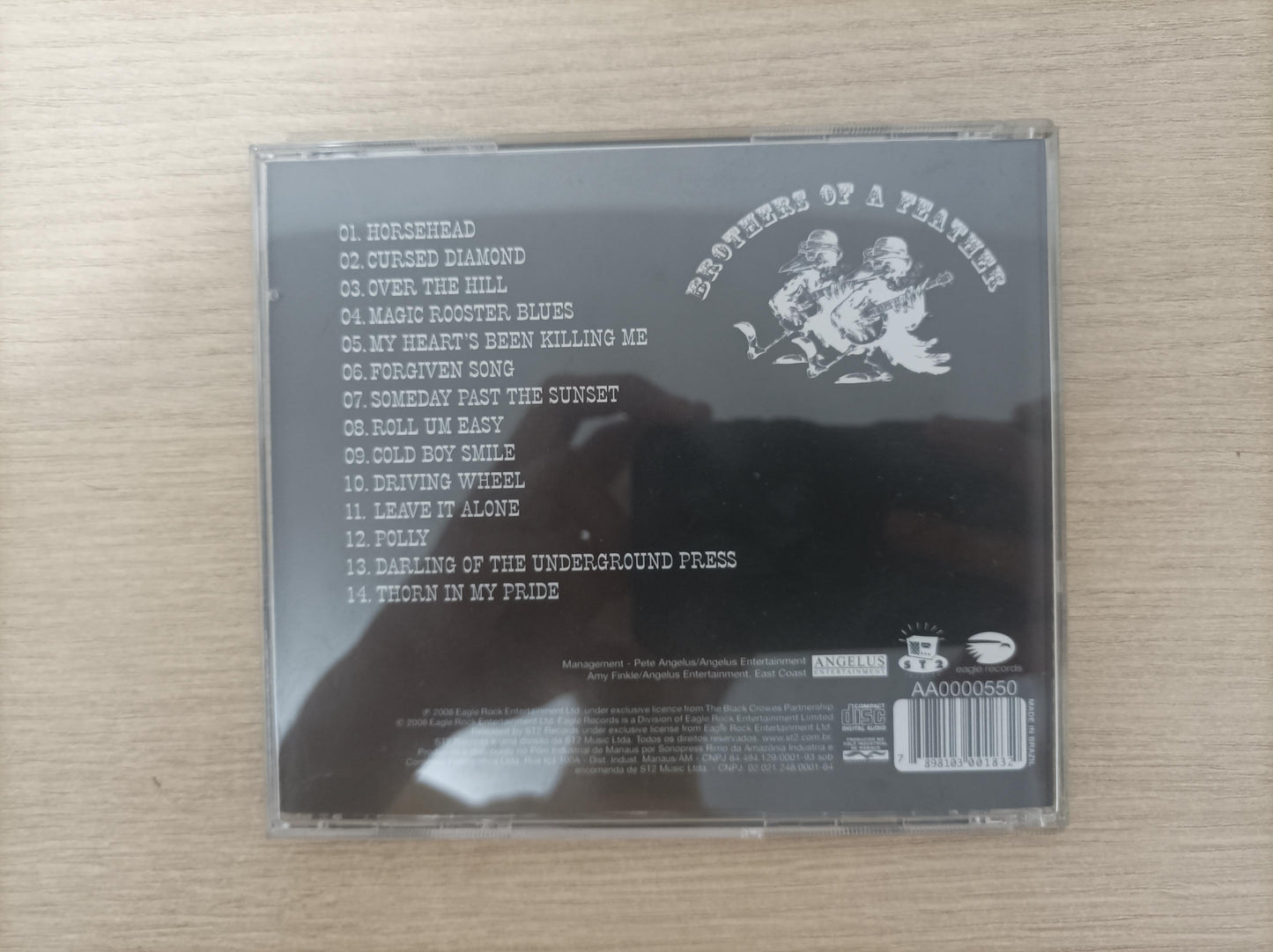 CD Brothers Of A Feather Live At The Roxy