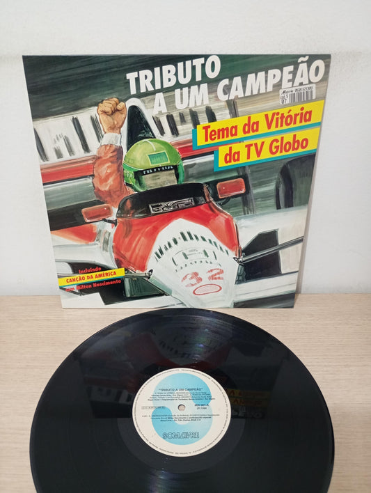 Disco Vinil A Um Campeão Ayrton Senna Tributo A