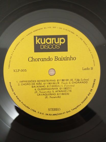 Lp Vinil Arthur Moreira Lima Abel Ferreira Chorando Baixinho