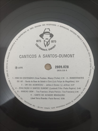 Lp Vinil Alberto Santos Dumont Centenário 1873-1973 Duplo