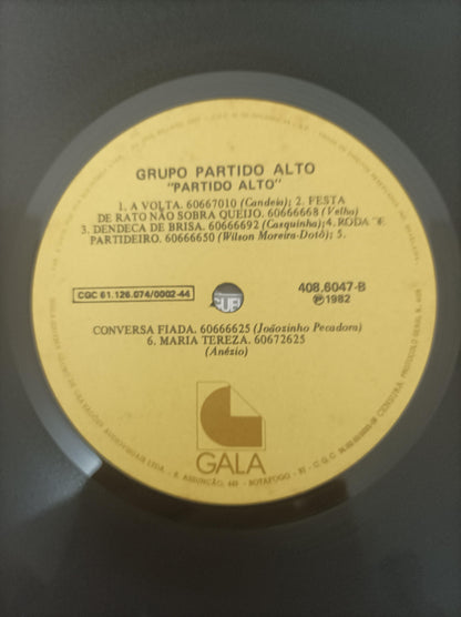 Lp Vinil Partido Alto Gala Super