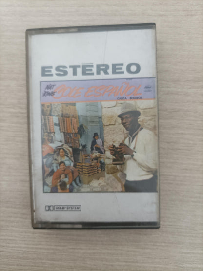 Fita K7 Cassete Nat King Cole Canta Boleros