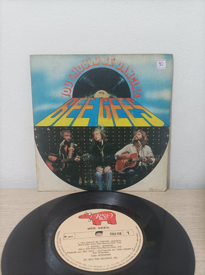 Compacto Vinil Bee Gees You Should Be Dancing