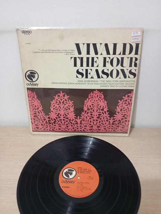 Lp Vinil Antonio Vivaldi The Four Seasons, Op. 8 Importado