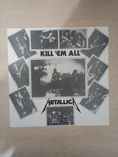 Lp Vinil Metallica Kill 'Em All Com Encarte