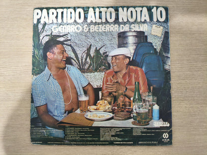 Lp Vinil Genaro e Bezerra da Silva Partido Alto Nota 10