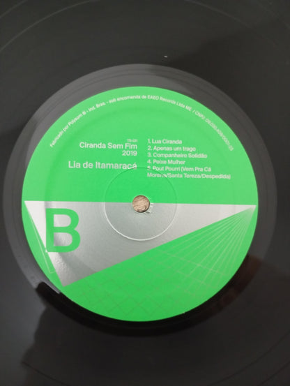 Lp Vinil Lia De Itamaracá Ciranda Sem Fim Com Encarte
