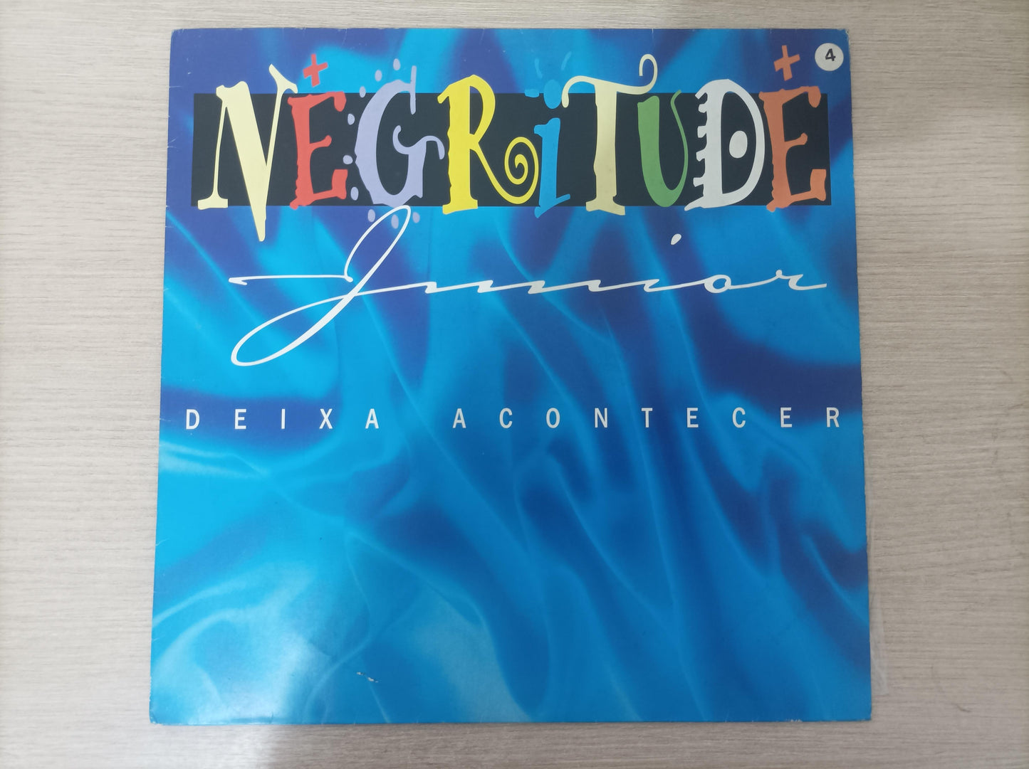 Lp Vinil Negritude Junior Deixa Acontecer Com Encarte