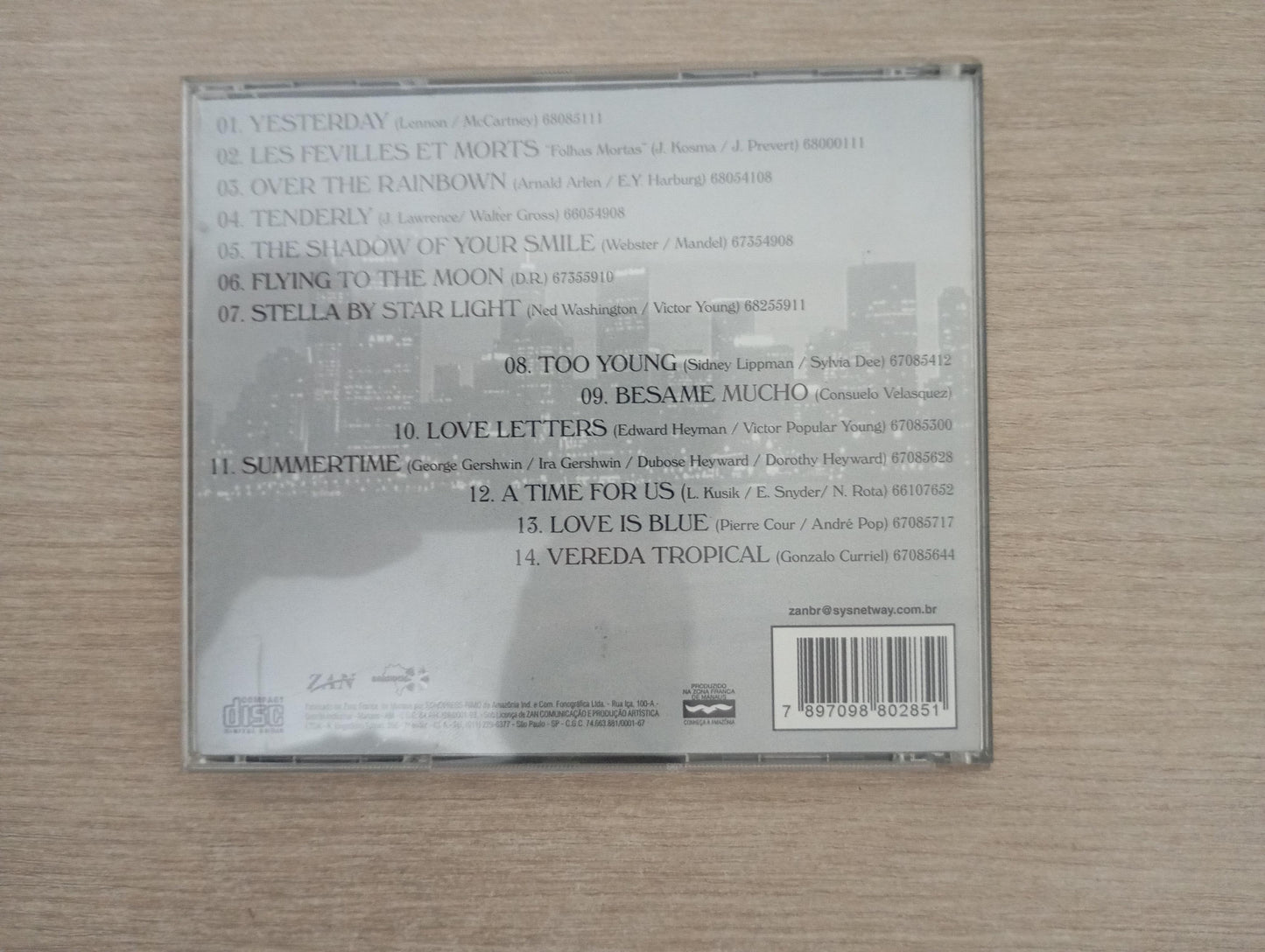 CD Um Sax Dentro da Noite