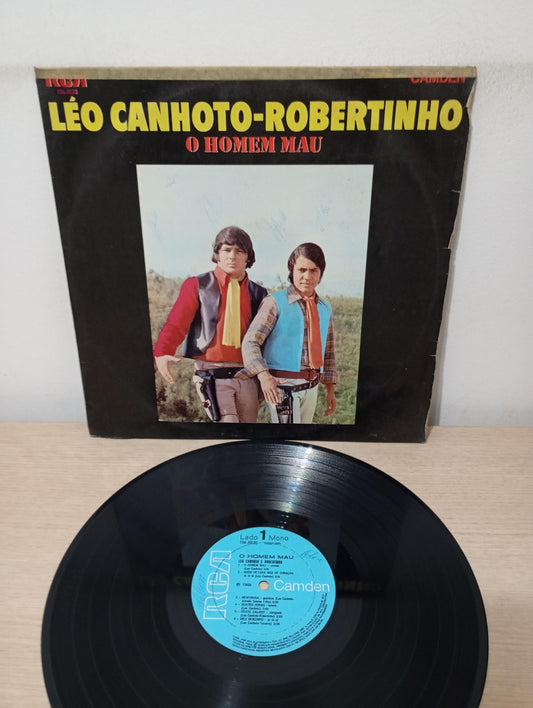 Lp Vinil Léo Canhoto e Robertinho O Homem Mau
