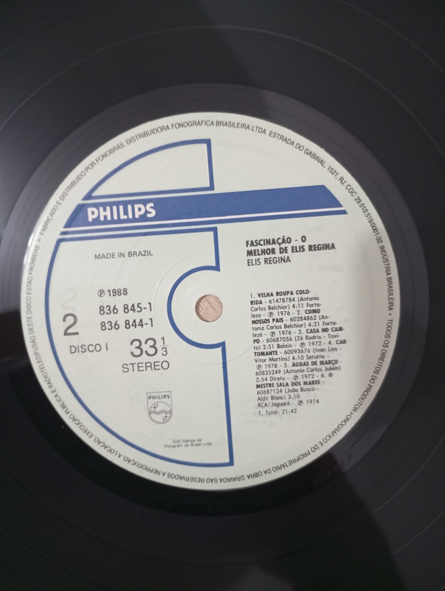 Lp Vinil Elis Regina Fascinação O Melhor de Duplo