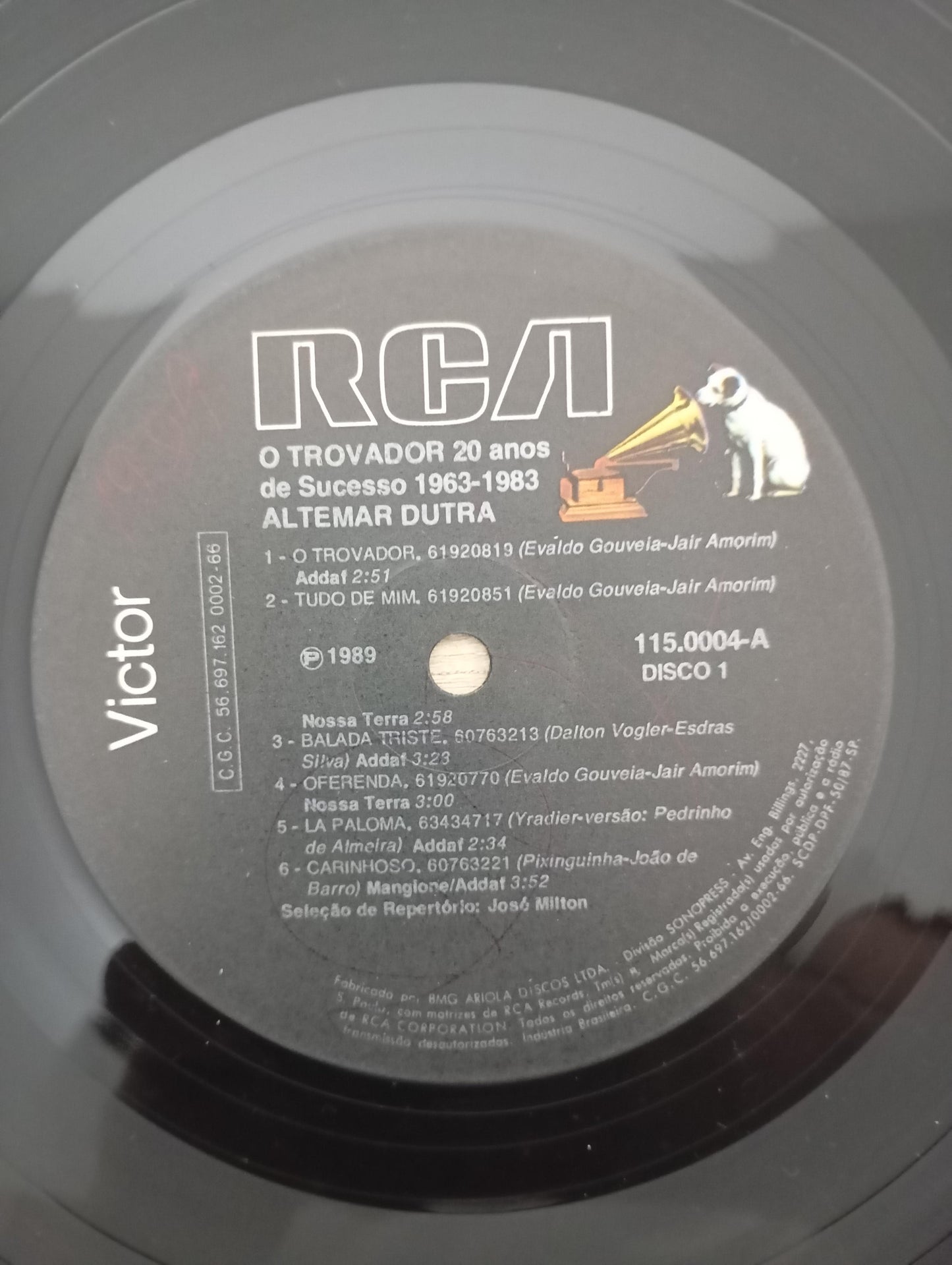 Lp Vinil Box Altemar Dutra Trovador 20 Anos Sucesso 5 LPs