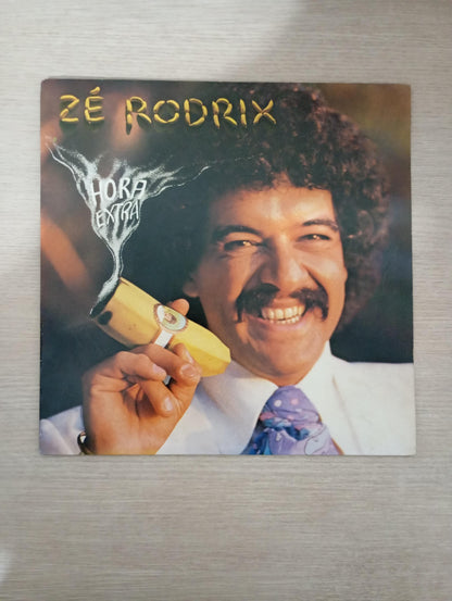 Lp Vinil Zé Rodrix Hora Extra Com Encarte