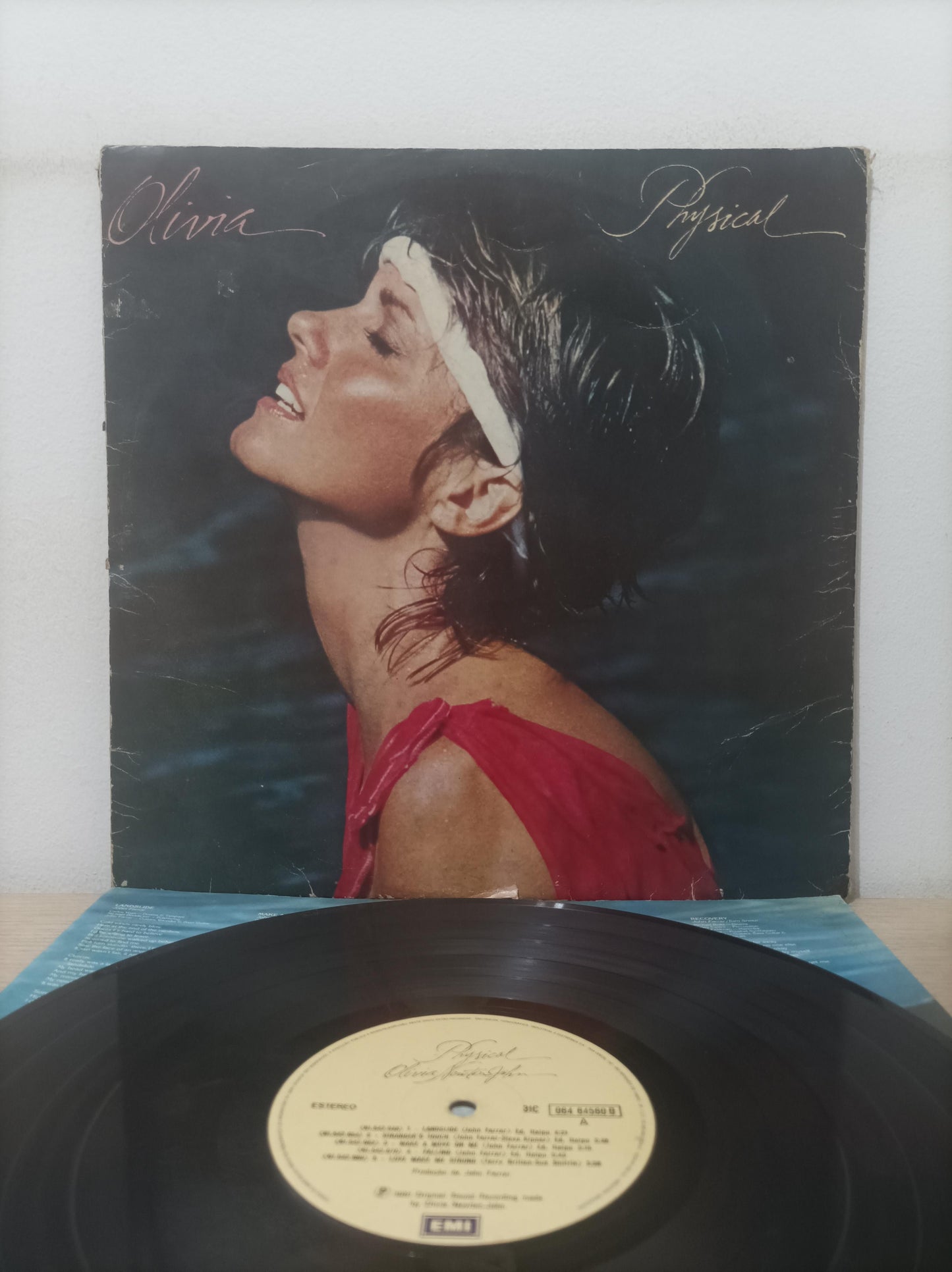 Lp Vinil Olivia Newton-John Physical Capa Dupla Com Encarte
