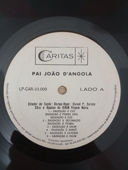 Lp Vinil Dorico Pai Joao D'Angola