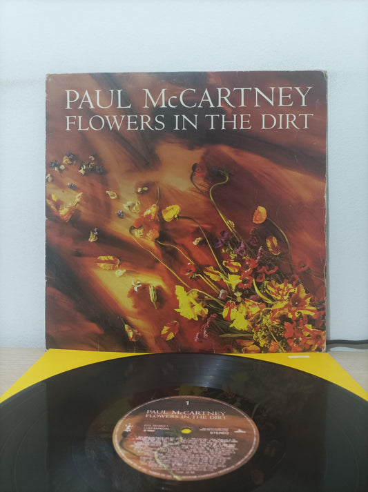 Lp Vinil Paul McCartney Flowers In The Dirt Com Encarte