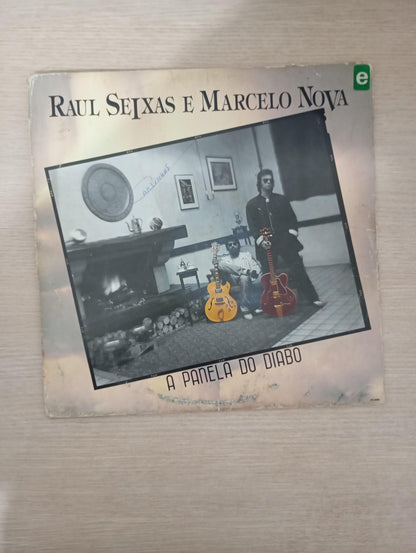 Lp Vinil Raul Seixas Marcelo Nova Panela Do Diabo C Encarte