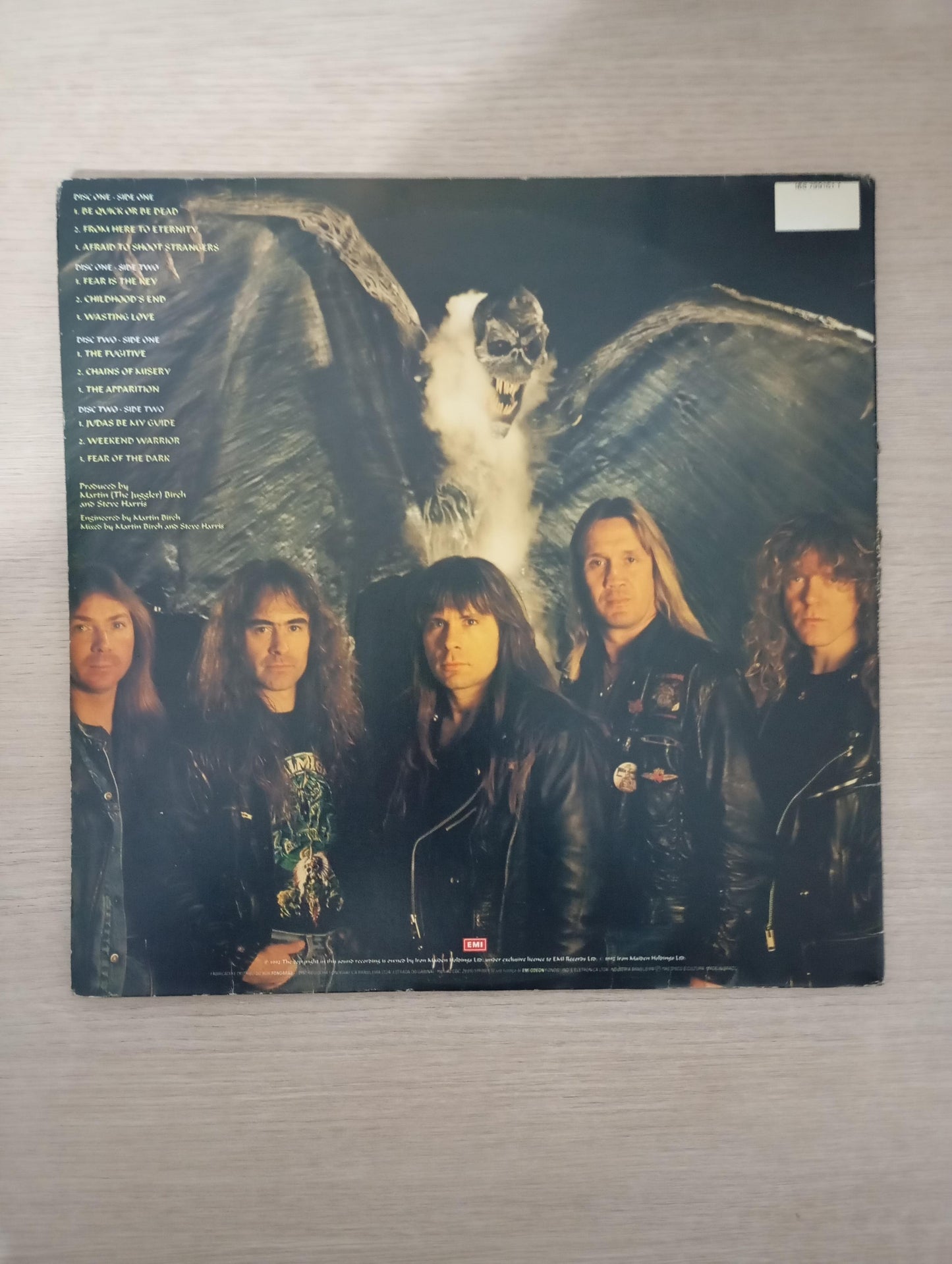 Lp Vinil Iron Maiden Fear Of The Dark Duplo
