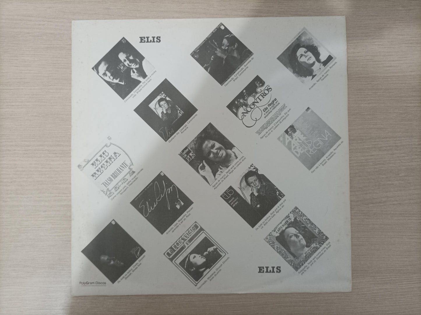 Lp Vinil Elis Regina João Bosco e Aldir Blanc Com Encarte