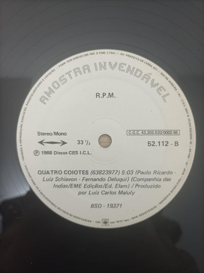 Lp Vinil RPM Quatro Coiotes