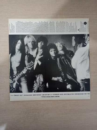 Lp Vinil Aerosmith Pump Com Encarte