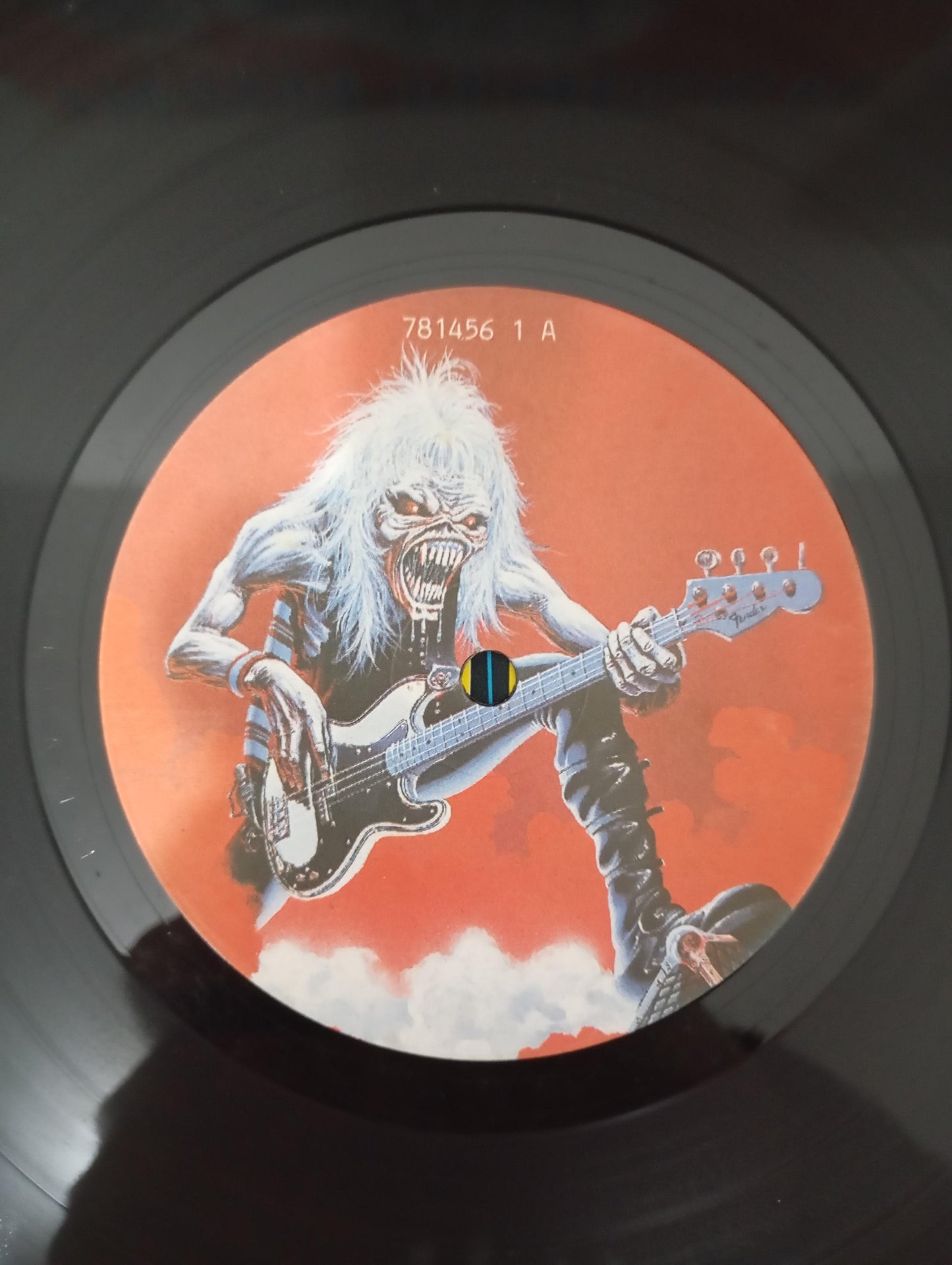 Lp Vinil Iron Maiden A Real Live One Capa Dupla Com Encarte