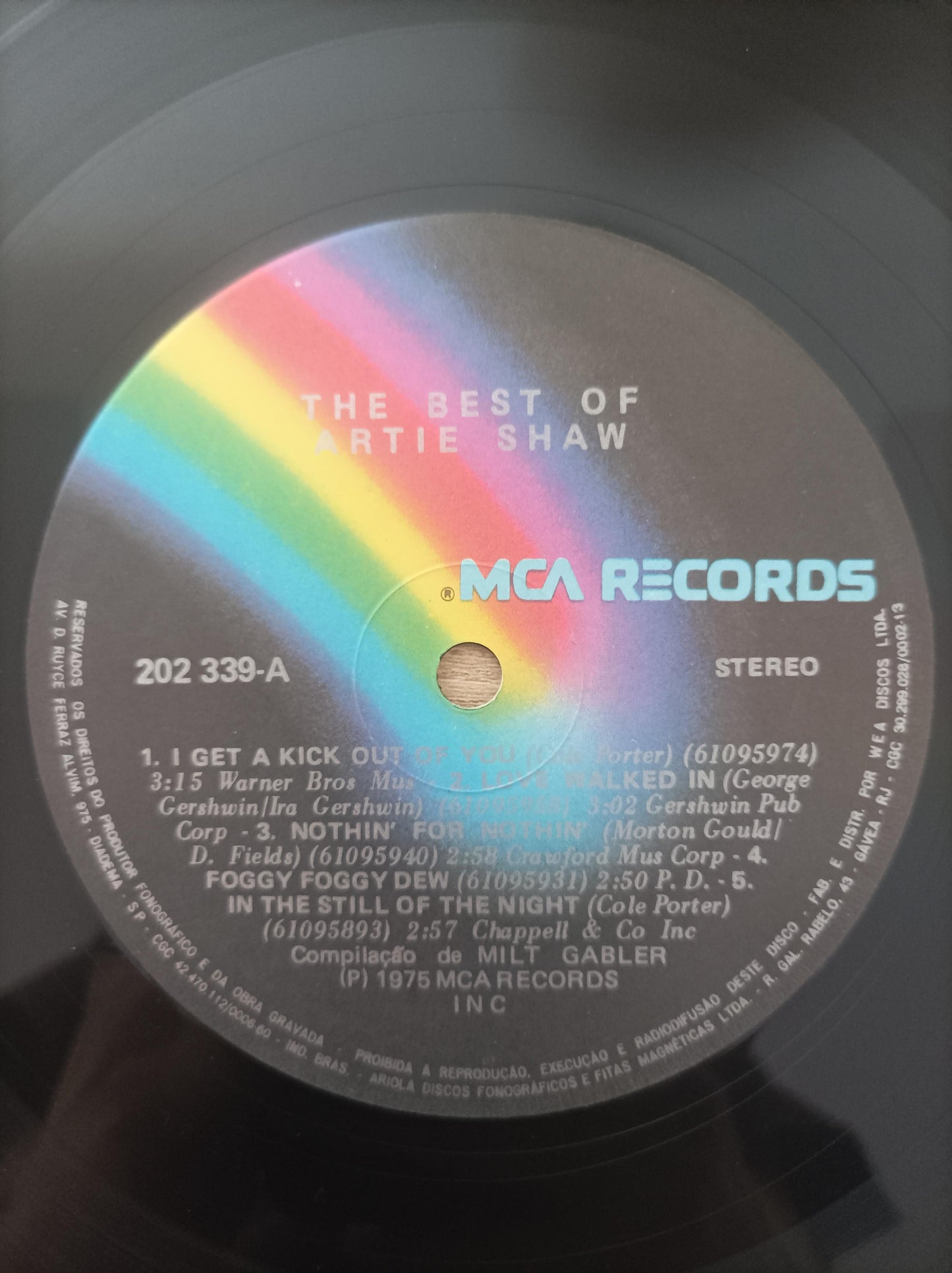 Lp Vinil Artie Shaw The Best Of