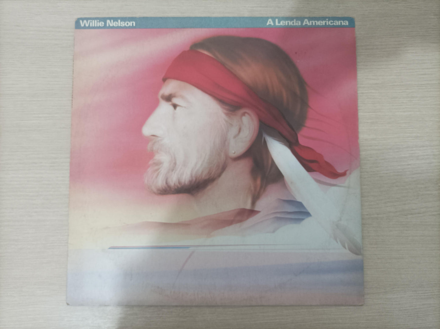 Lp Vinil Willie Nelson A Lenda Americana Com Encarte