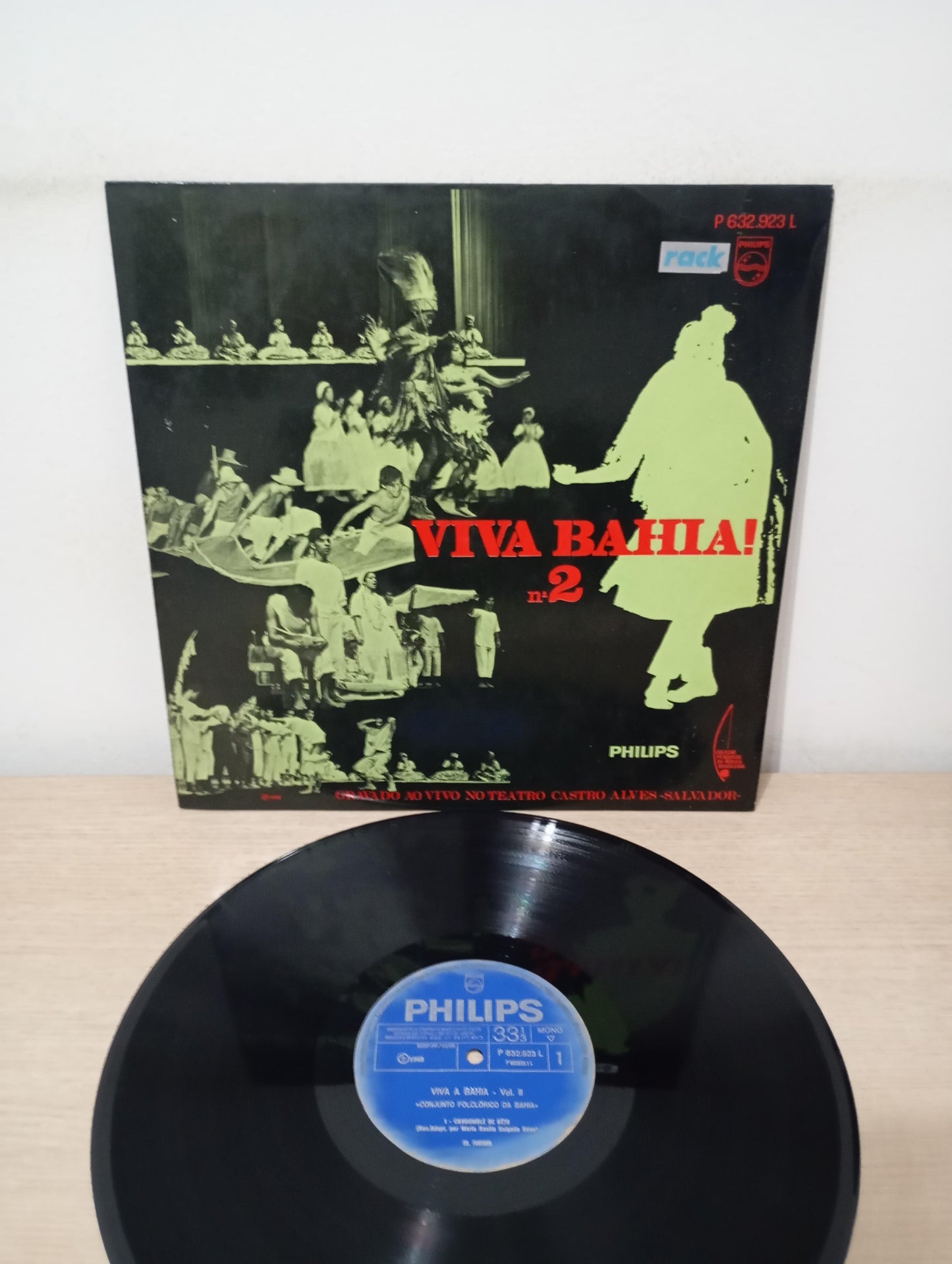 Lp Vinil Conjunto Folclórico da Bahia Viva Bahia! nº 2