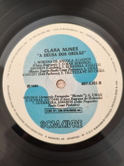 Lp Vinil Clara Nunes A Deusa Dos Orixás