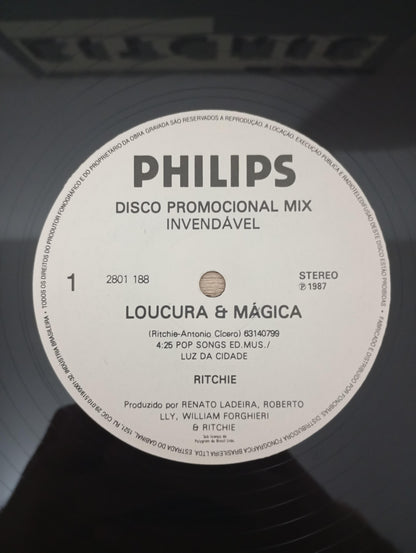 Lp Vinil Ritchie Loucura & Magica