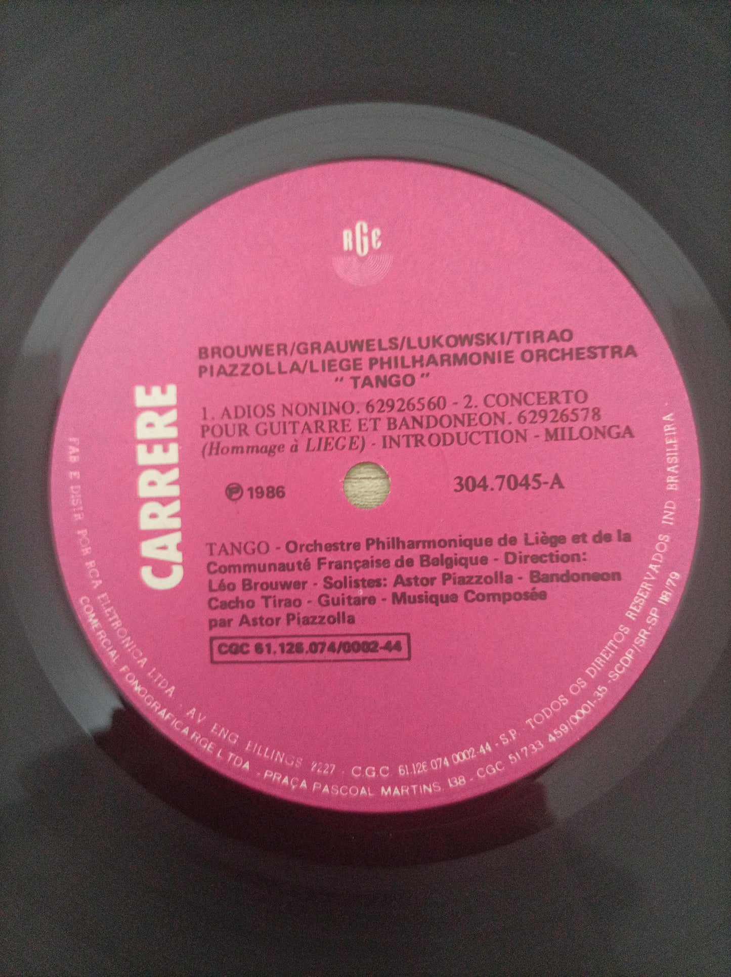 Lp Vinil Leo Brouwer Tango