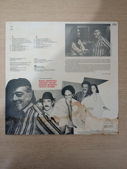 Lp Vinil Joyce Vinicius de Moraes Negro Demais C Encarte