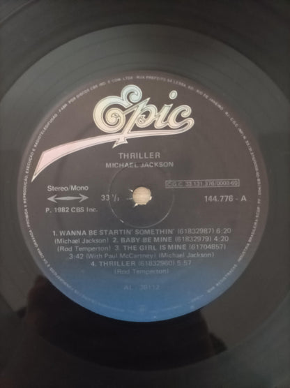 Disco Vinil Thriller Michael Jackson A