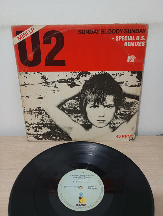 Lp Vinil U2 Sunday Bloody Sunday + Special Remixes