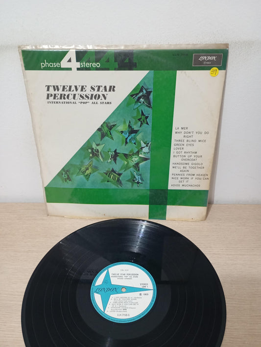 Lp Vinil Twelve Star Percussion International Pop All Stars
