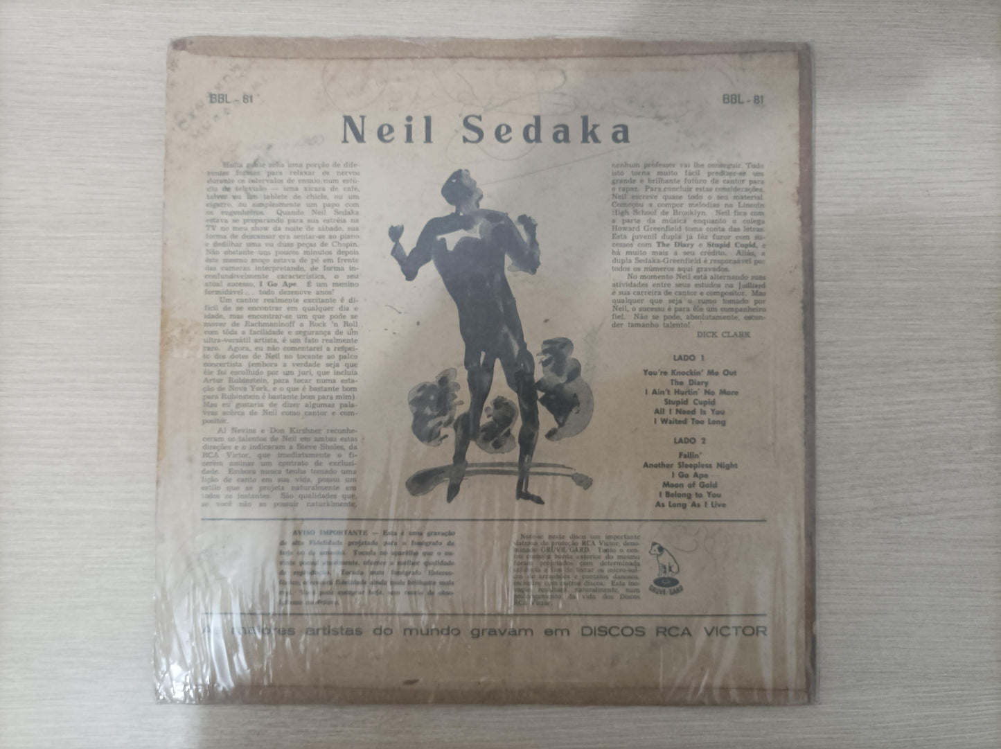 Lp Vinil Neil Sedaka 1959