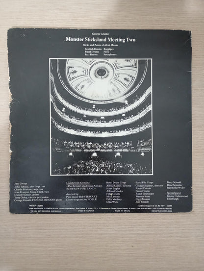 Disco Vinil Monster Sticksland Monster Jazz George Gruntz