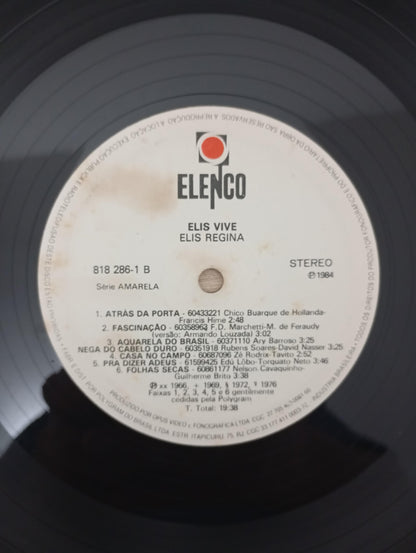 Lp Vinil Elis Regina Elis Vive Duplo