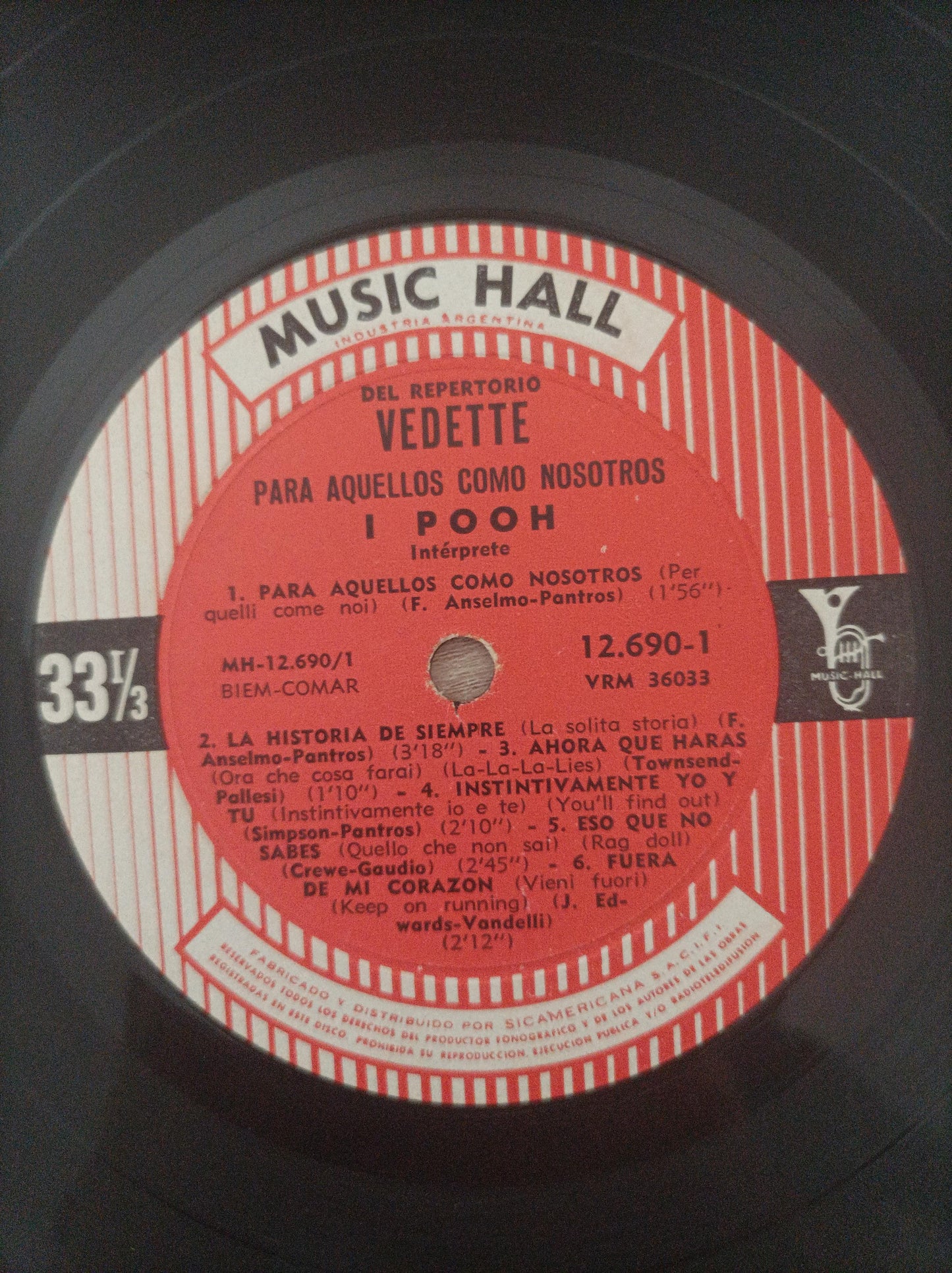 Lp Vinil Pooh Para Aquellos Como Nosotros Importado