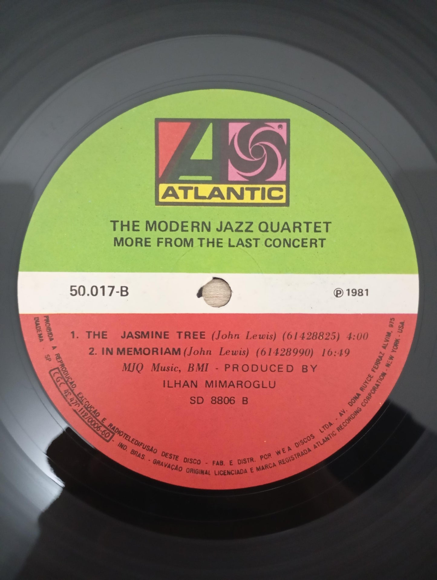 Lp Vinil The Modern Jazz Quartet More From The Last Concert