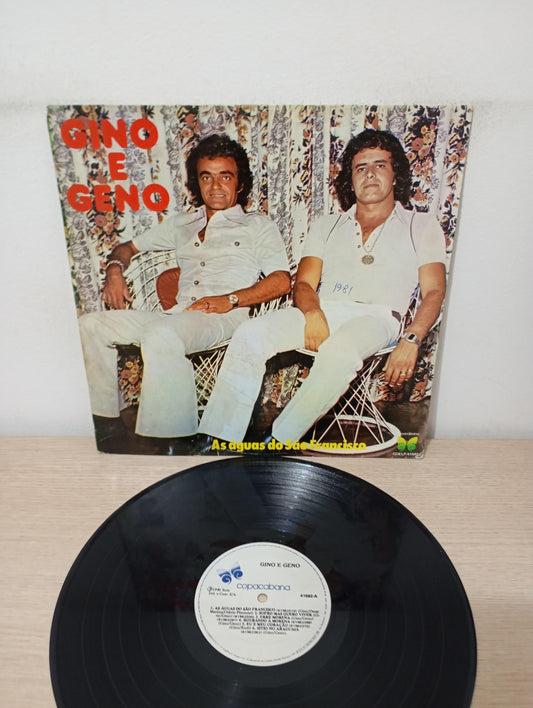 Lp Vinil Gino e Geno As Águas do São Francisco