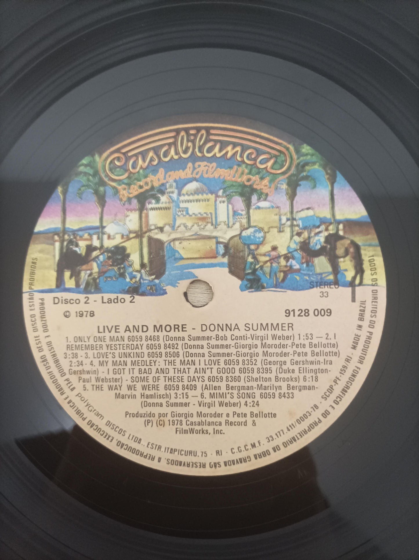 Lp Vinil Donna Summer Live And More Duplo