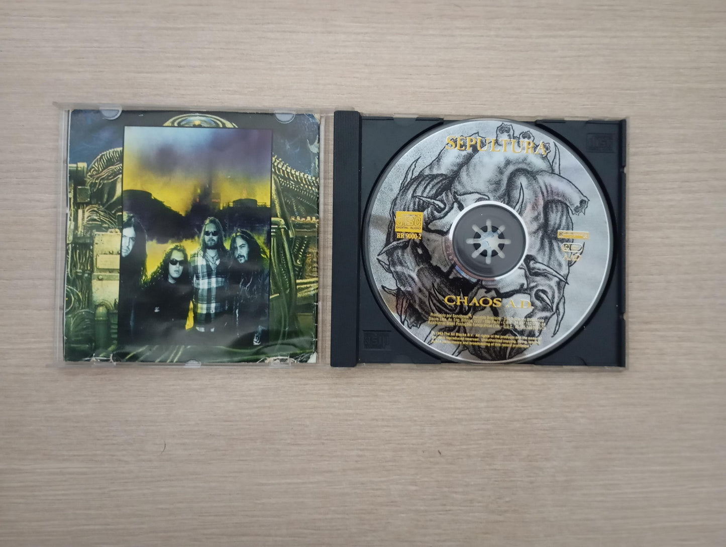 CD Sepultura Chaos A.D.