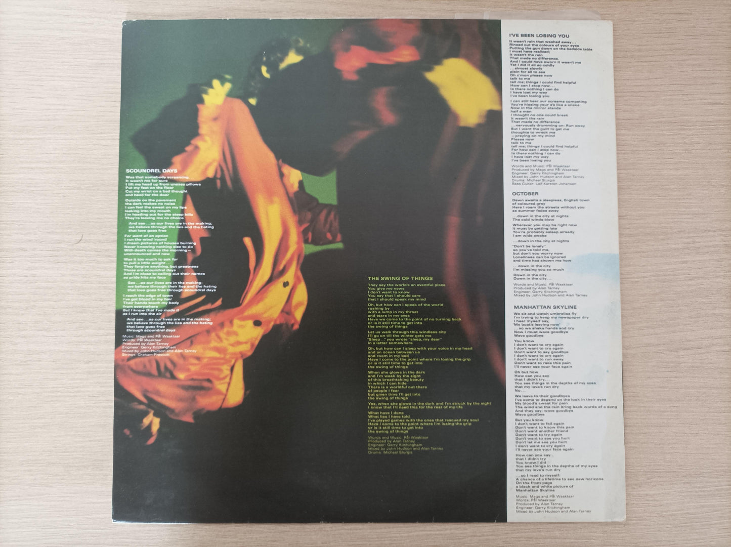 Disco Vinil Scoundrel Com Encarte B Days a-ha