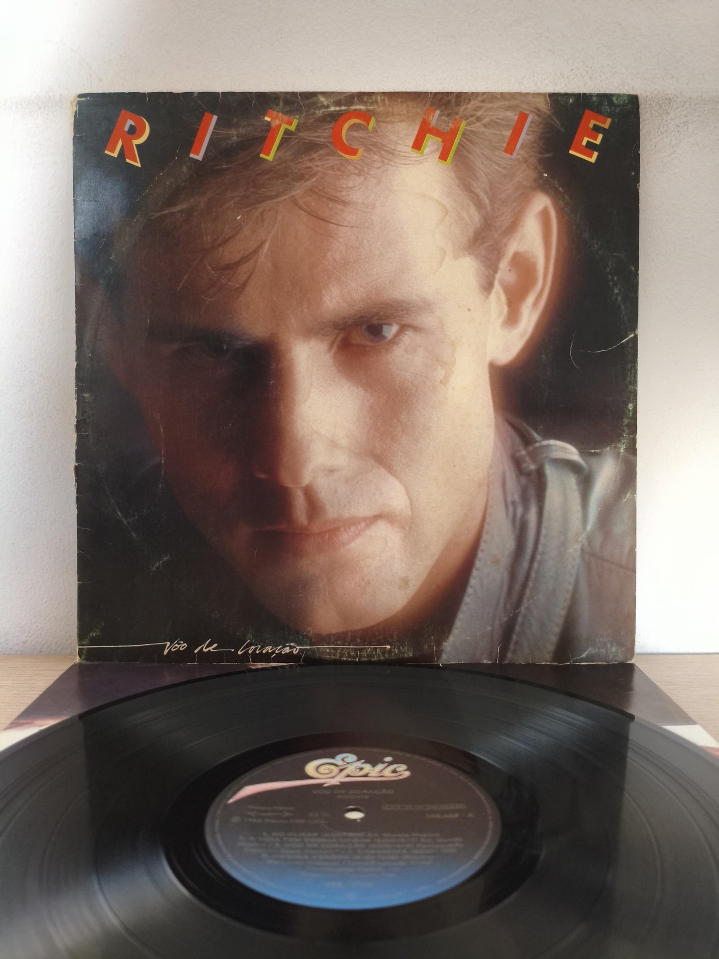 Lp Vinil Ritchie Vôo De Coração Com Encarte